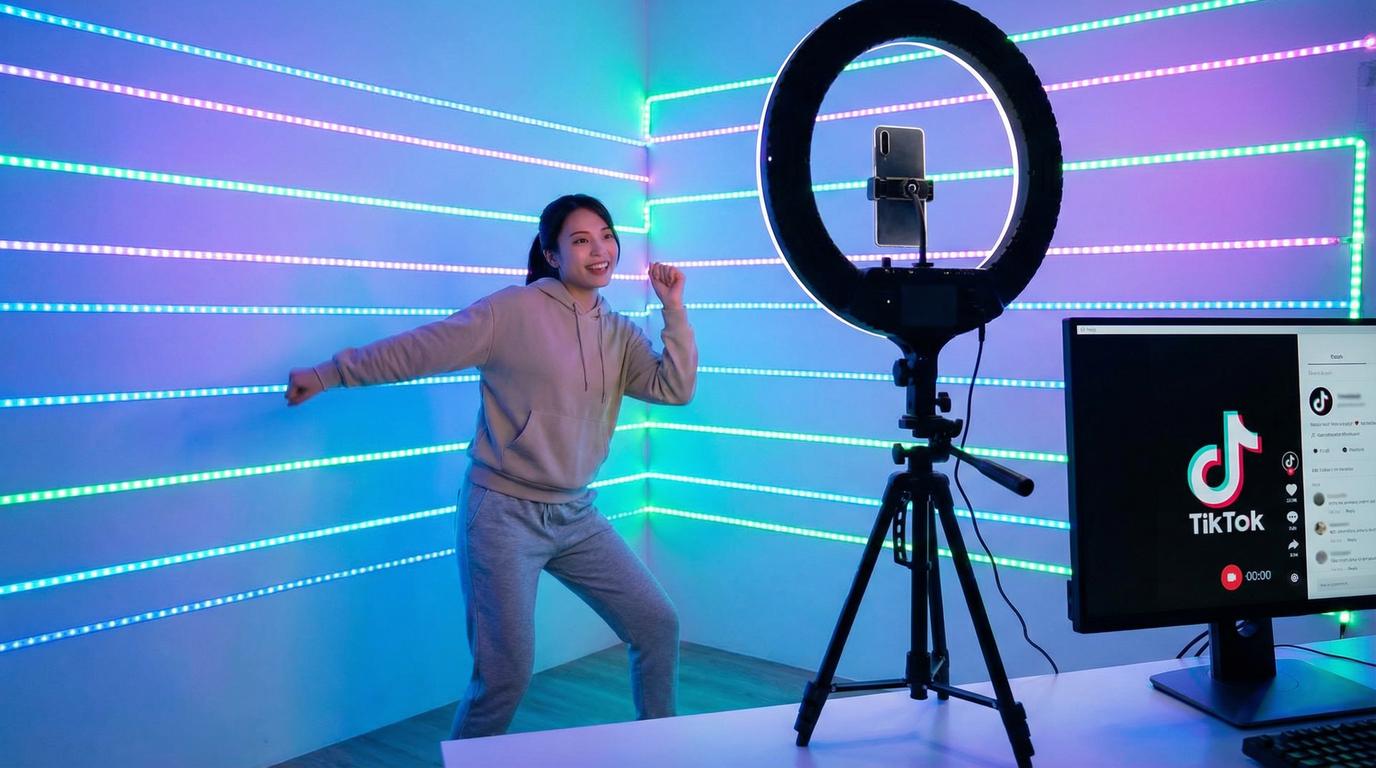 每日大赛视频：TikTok风格创意舞蹈短视频